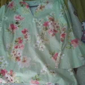 bell sleeve Messini top